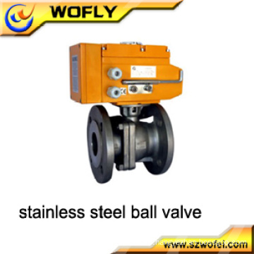 1 inch stainless steel mini pneumatic actuator ball valve